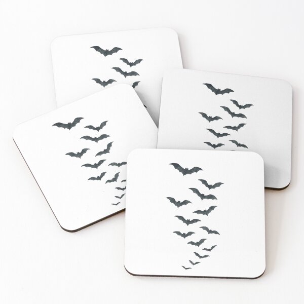 Item preview, Flying Bats Halloween Silhouette designed and sold by MuzikAkademik.