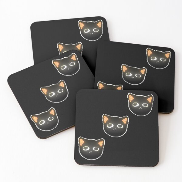 Item preview, Pixel Gaming Black Cat  designed and sold by Deep Descent.