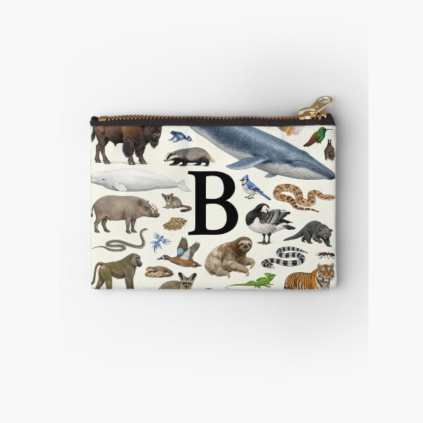 Item preview, Letter B Animal Alphabet Retro Identification Chart designed and sold by kakarikihill.