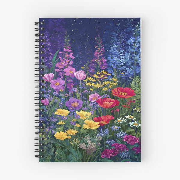 Item preview, Gustav Klimt Flower Garden Vivid Seamless Flowers Vintage Floral Patterns Digital Art Illustration designed and sold by Matt_Smith.