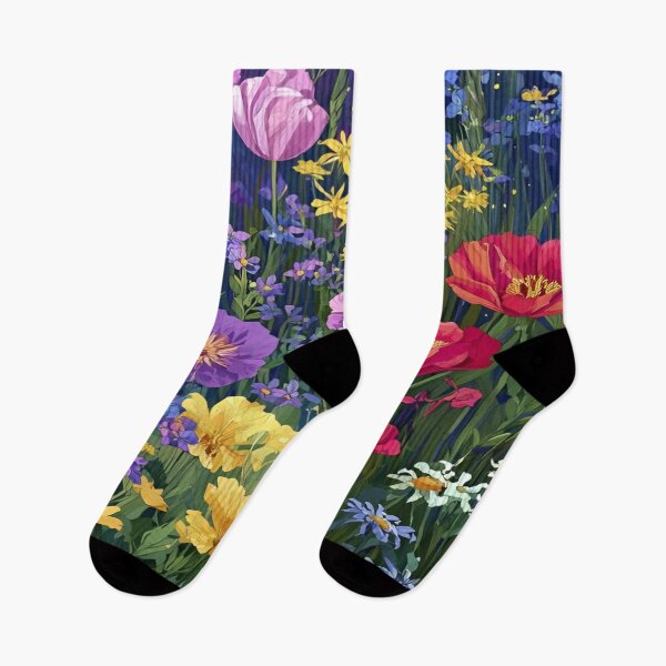 Item preview, Gustav Klimt Flower Garden Vivid Seamless Flowers Vintage Floral Patterns Digital Art Illustration designed and sold by Matt_Smith.