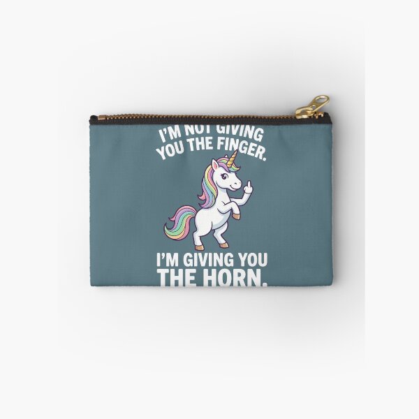 Item preview, Im Giving You The Horn Funny Sarcastic Unicorn designed and sold by Amir Faysal.