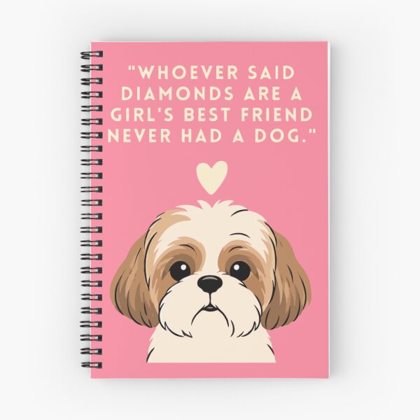 Item preview, Diamonds Are Nice Dogs Are Better Shih Tzu designed and sold by PawsAndPallette .