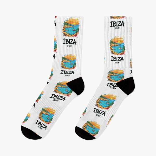 Item preview, Ibiza Beach Spain Coastal Travel Art designed and sold by Merch by Das Design Studio.