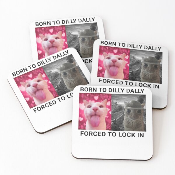 Item preview, Born To Dilly Dally Forced To Lock In  designed and sold by bewleysweeper.
