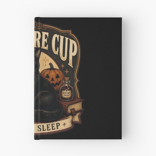 Item preview, One More Cup — Black Cat Halloween designed and sold by RoyesButler.