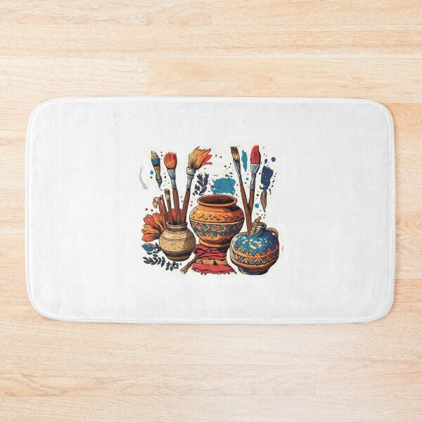 Item preview, Colorful Boho Artist Paint Brushes designed and sold by Shivamartwark.