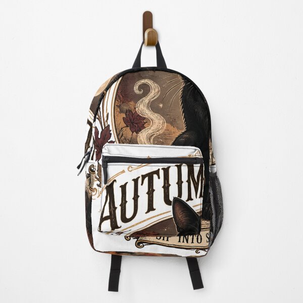 Item preview, Autumn Latte — Black Cat Halloween designed and sold by RoyesButler.