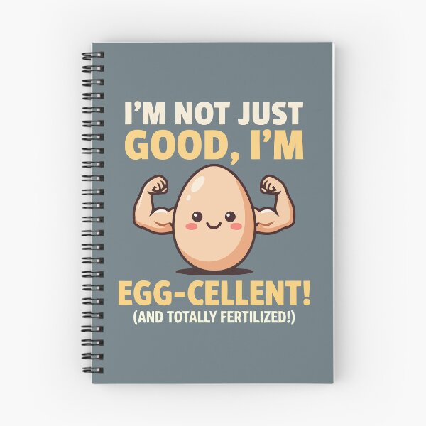 Item preview, Im Egg Cellent Totally Fertilized Funny Muscular Egg designed and sold by Amir Faysal.