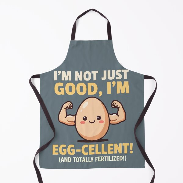 Item preview, Im Egg Cellent Totally Fertilized Funny Muscular Egg designed and sold by Amir Faysal.