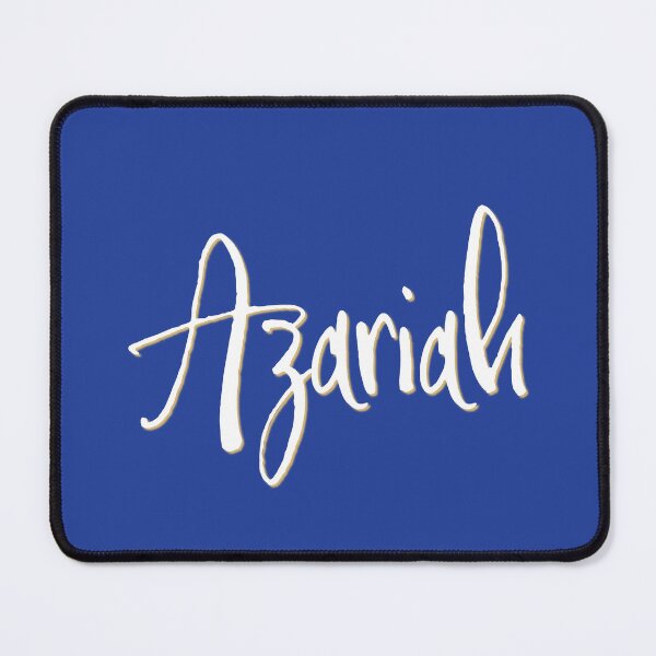 Item preview, AZARIAH personalized type design designed and sold by CharlottePlaceArt.