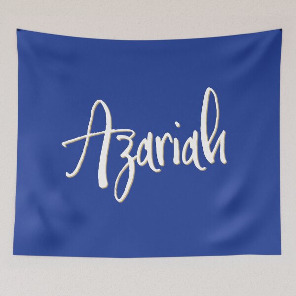 Item preview, AZARIAH personalized type design designed and sold by CharlottePlaceArt.