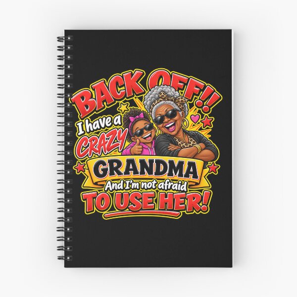 Item preview, Funny Crazy Grandma & Granddaughter Gift – Back Off designed and sold by mygiftideas.