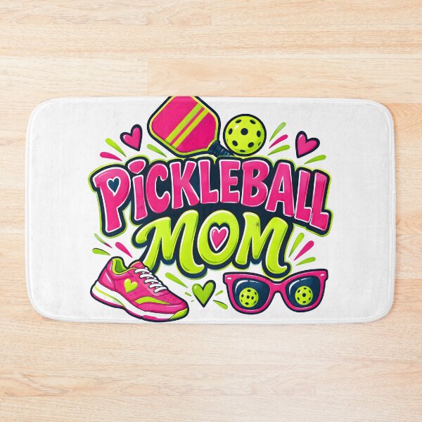 Item preview, pickleball mom, pickleball women, pickleball court, pickleball player designed and sold by TrueArtVibes.