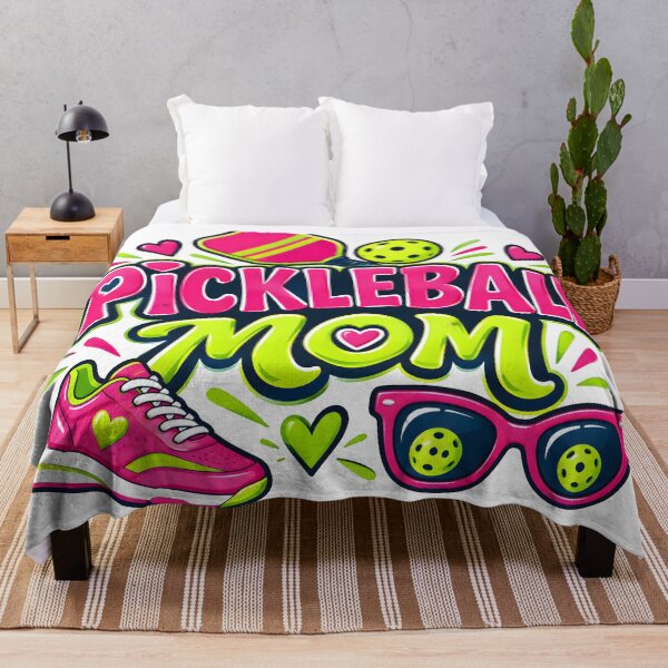 Item preview, pickleball mom, pickleball women, pickleball court, pickleball player designed and sold by TrueArtVibes.