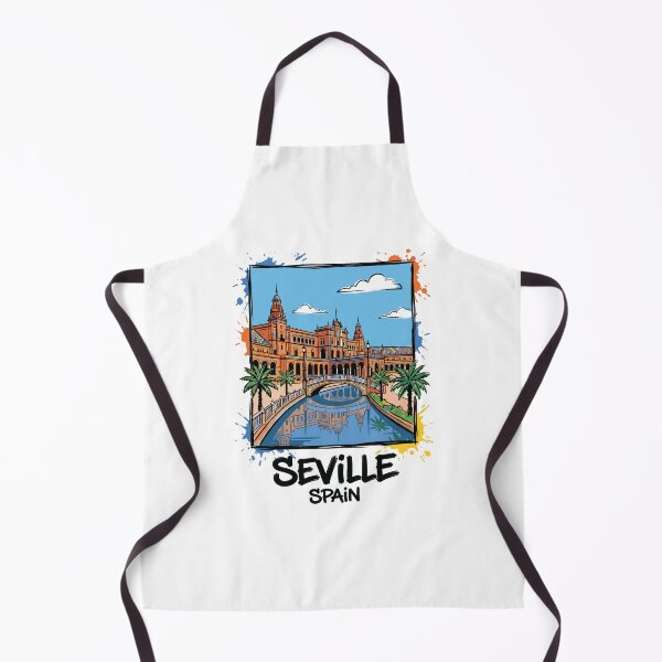 Item preview, Plaza de Espana Seville Spain Art Print designed and sold by Merch by Das Design Studio.