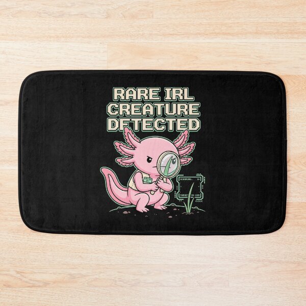 Item preview, Axolotl Rare IRL Creature Detected Gamer Humor designed and sold by SplashTastic.