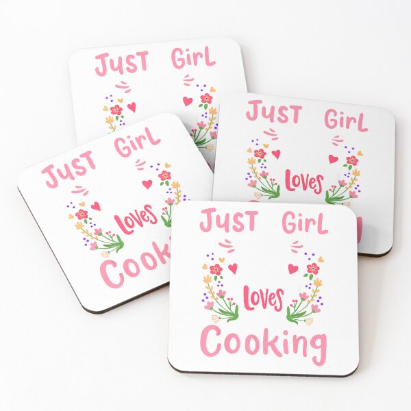 Item preview, Cooking Chef Cook Just A Girl Who Loves Cooking T-Shirt designed and sold by gidget-gadget.