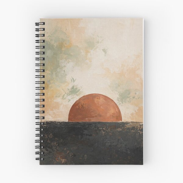 Item preview, Terracotta Half Moon Abstract Wall Art Print designed and sold by Hearth & Hue.