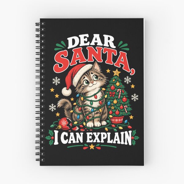 Item preview, Funny Christmas Cat Dear Santa I Can Explain Christmas Gift designed and sold by mraihan.