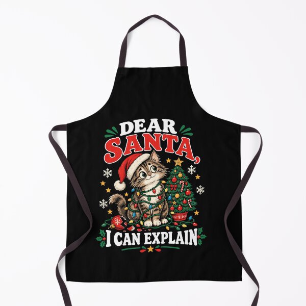 Item preview, Funny Christmas Cat Dear Santa I Can Explain Christmas Gift designed and sold by mraihan.