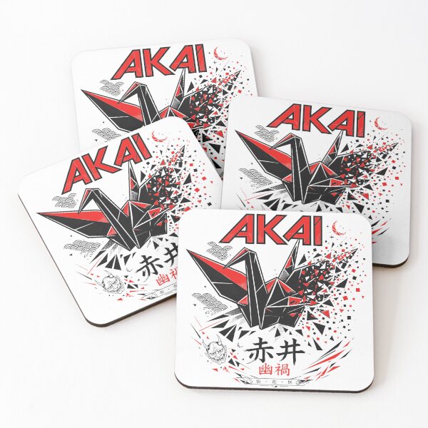 Item preview, AKAI - Exploding Origami Crane Japanese Streetwear Oni Yokai designed and sold by Tsuiho_art.