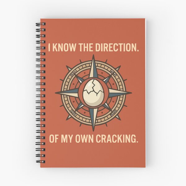 Item preview, Direction Of My Own Cracking Compass Egg Motivation designed and sold by Amir Faysal.