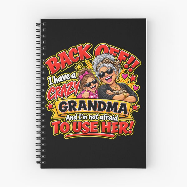 Item preview, Funny Crazy Grandma & Granddaughter Gift – Back Off Grandma designed and sold by mygiftideas.