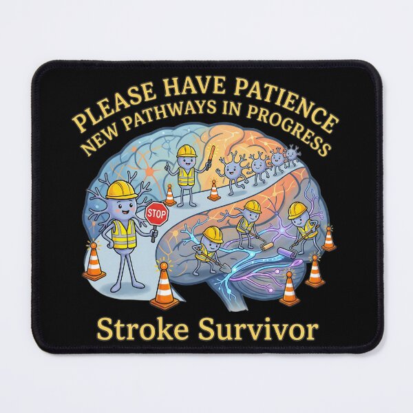 Item preview, Neuron Pathway Detour Stroke Survivor designed and sold by The She Shed.