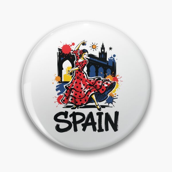 Item preview, Flamenco Dancer Spain Traditional Art Print designed and sold by Merch by Das Design Studio.