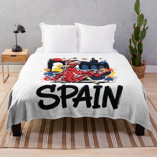 Item preview, Flamenco Dancer Spain Traditional Art Print designed and sold by Merch by Das Design Studio.