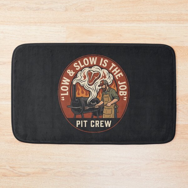 Item preview, BBQ Pitmaster Low and Slow Pit Crew Grill Master designed and sold by SplashTastic.