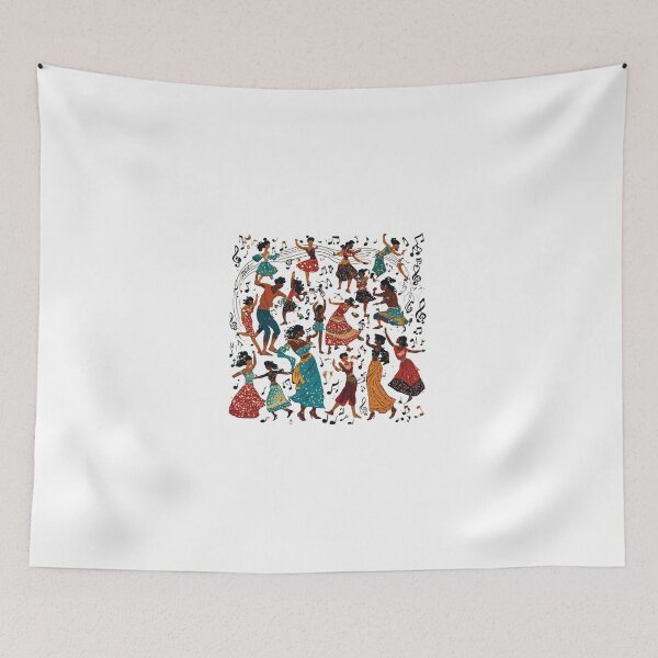 Item preview, Colorful Folk Dance Celebration designed and sold by Shivamartwark.