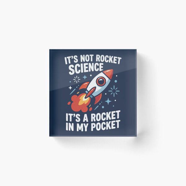 Item preview, Its A Rocket In My Pocket Funny Outer Space Rocket designed and sold by Amir Faysal.