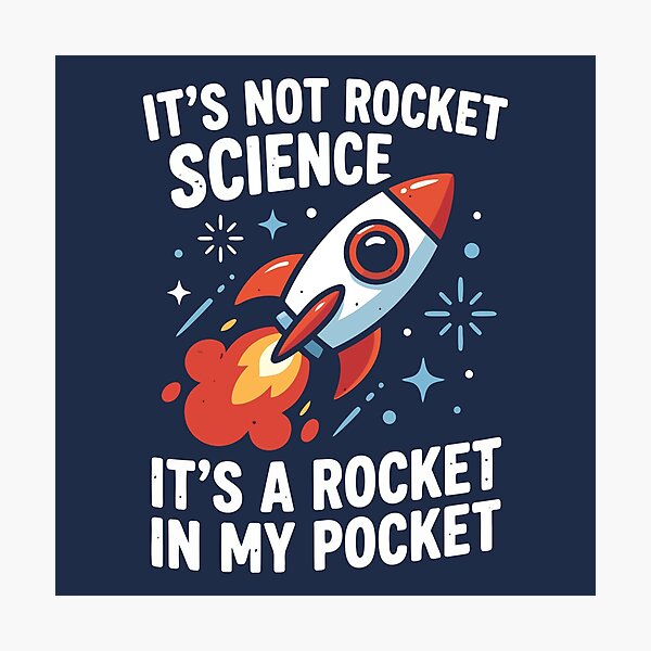 Item preview, Its A Rocket In My Pocket Funny Outer Space Rocket designed and sold by Amir Faysal.