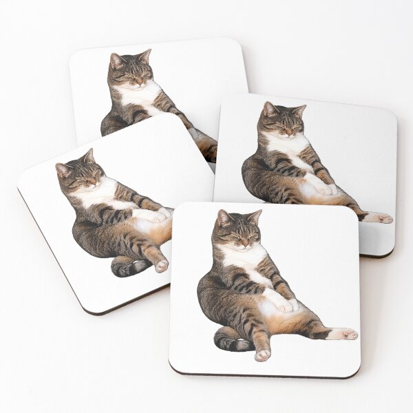 Item preview, Sleepy cat meme designed and sold by IceCreamSmile.