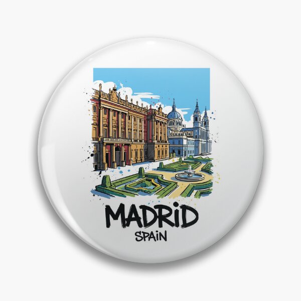 Item preview, Royal Palace of Madrid Spain Art Print designed and sold by Merch by Das Design Studio.