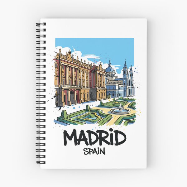 Item preview, Royal Palace of Madrid Spain Art Print designed and sold by Merch by Das Design Studio.