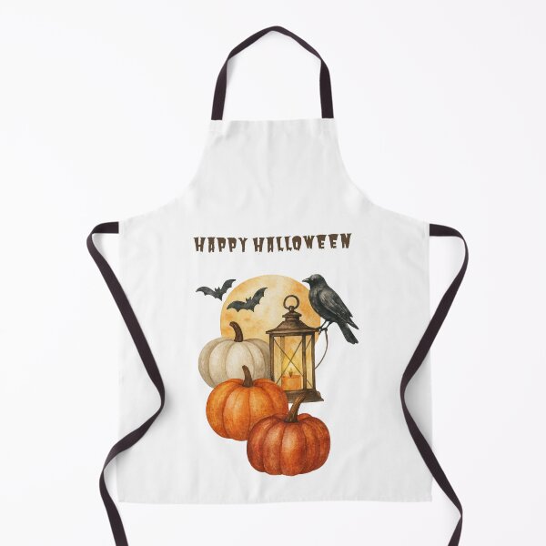 Item preview, Happy Halloween Pumpkin Crow Lantern designed and sold by MuzikAkademik.