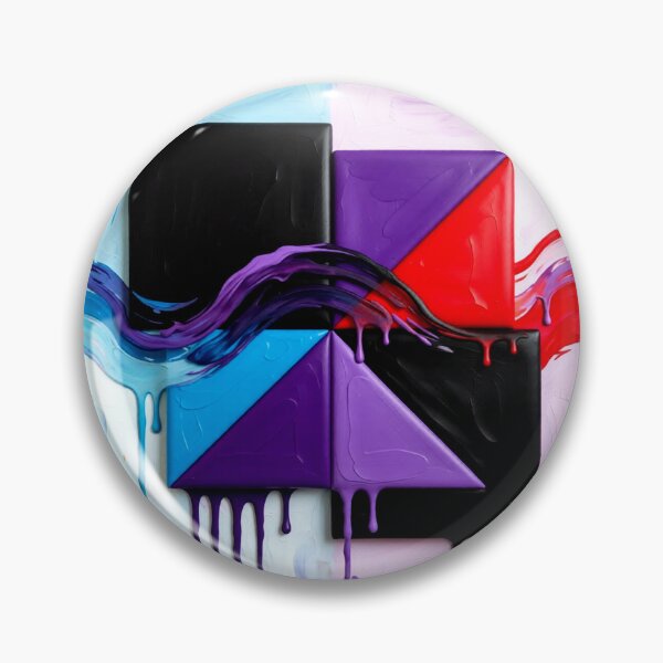 Item preview, vivid vector currents C colorful geometric abstract design designed and sold by SmashingDeals.