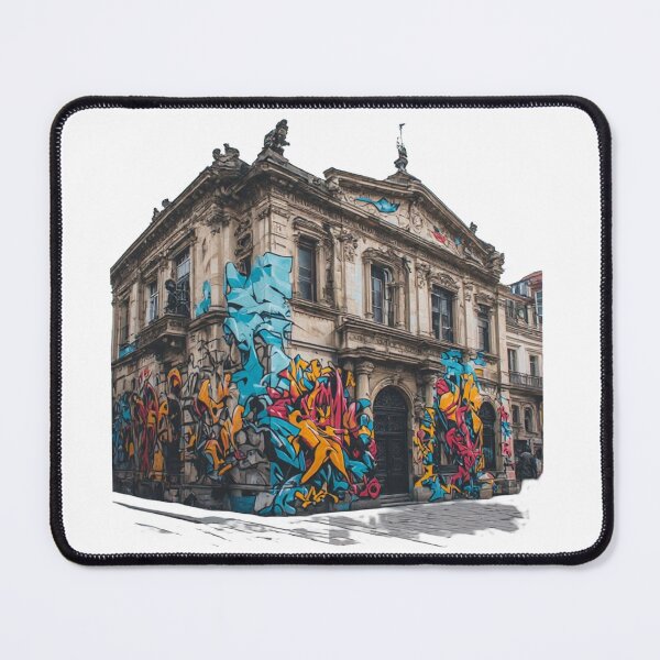 Item preview, Urban Graffiti Art on Vintage European designed and sold by Shivamartwark.