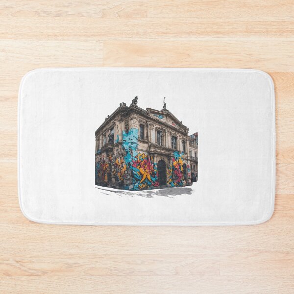 Item preview, Urban Graffiti Art on Vintage European designed and sold by Shivamartwark.