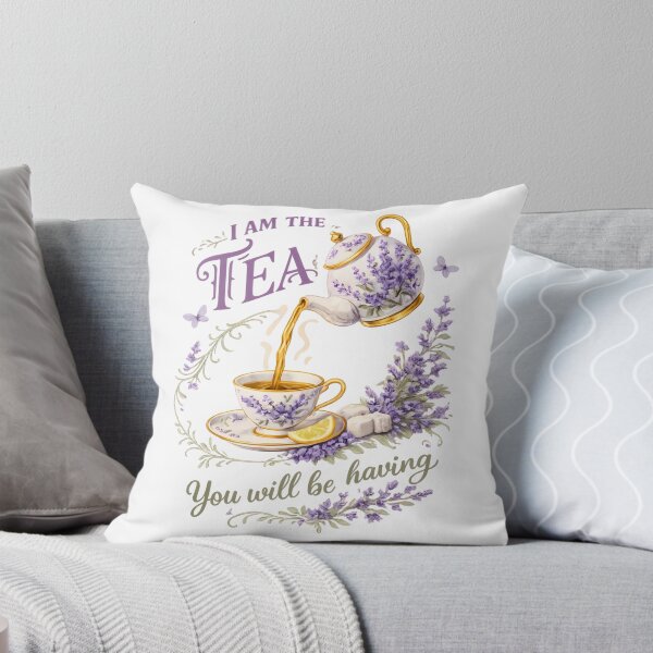 Item preview, I Am The Tea You Will Be Having Floral Vintage  designed and sold by bewleysweeper.