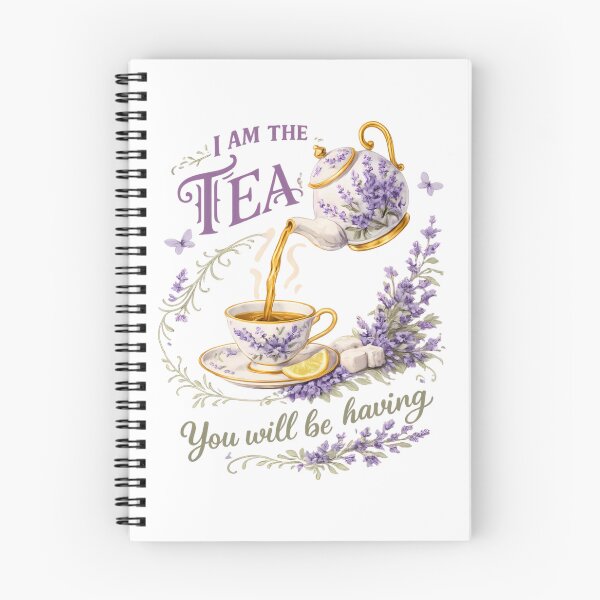 Item preview, I Am The Tea You Will Be Having Floral Vintage  designed and sold by bewleysweeper.