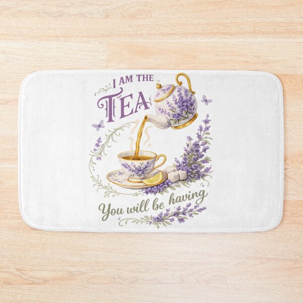 Item preview, I Am The Tea You Will Be Having Floral Vintage  designed and sold by bewleysweeper.