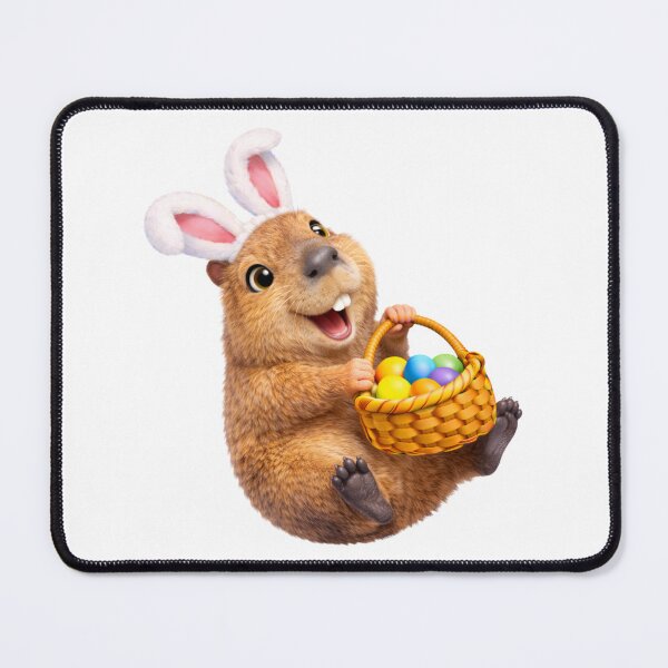 Item preview, Capybara Easter Basket designed and sold by Sillytoe.