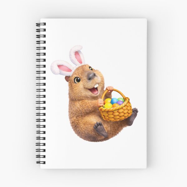 Item preview, Capybara Easter Basket designed and sold by Sillytoe.