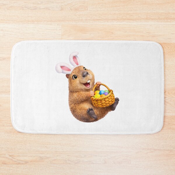 Item preview, Capybara Easter Basket designed and sold by Sillytoe.