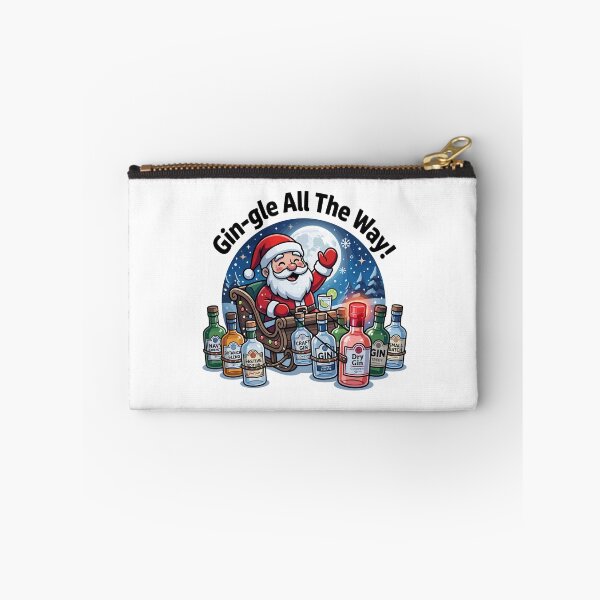 Item preview, Gin‑gle All The Way! – Festive Santa Gin Sleigh designed and sold by JPees.