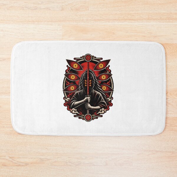 Item preview, Kokushibo Six Eyes Demon Slayer Inspired Artwork Illustration designed and sold by wafflemememaker.